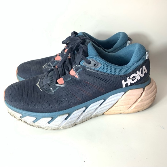 Hoka Shoes Hoka One One Gaviota 3 Womens Running Shoes Ombre Blue